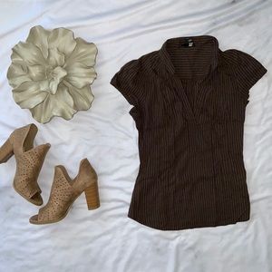 H&M Short Sleeve Blouse